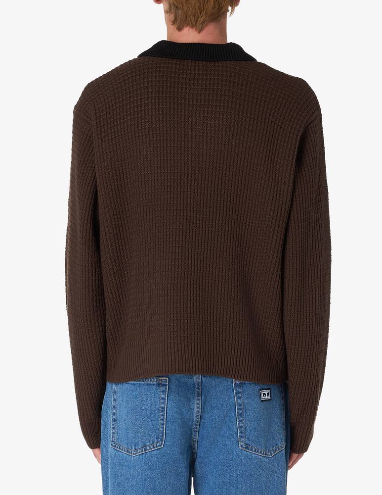 rinascente Obey Danny long sleeves polo t-shirt