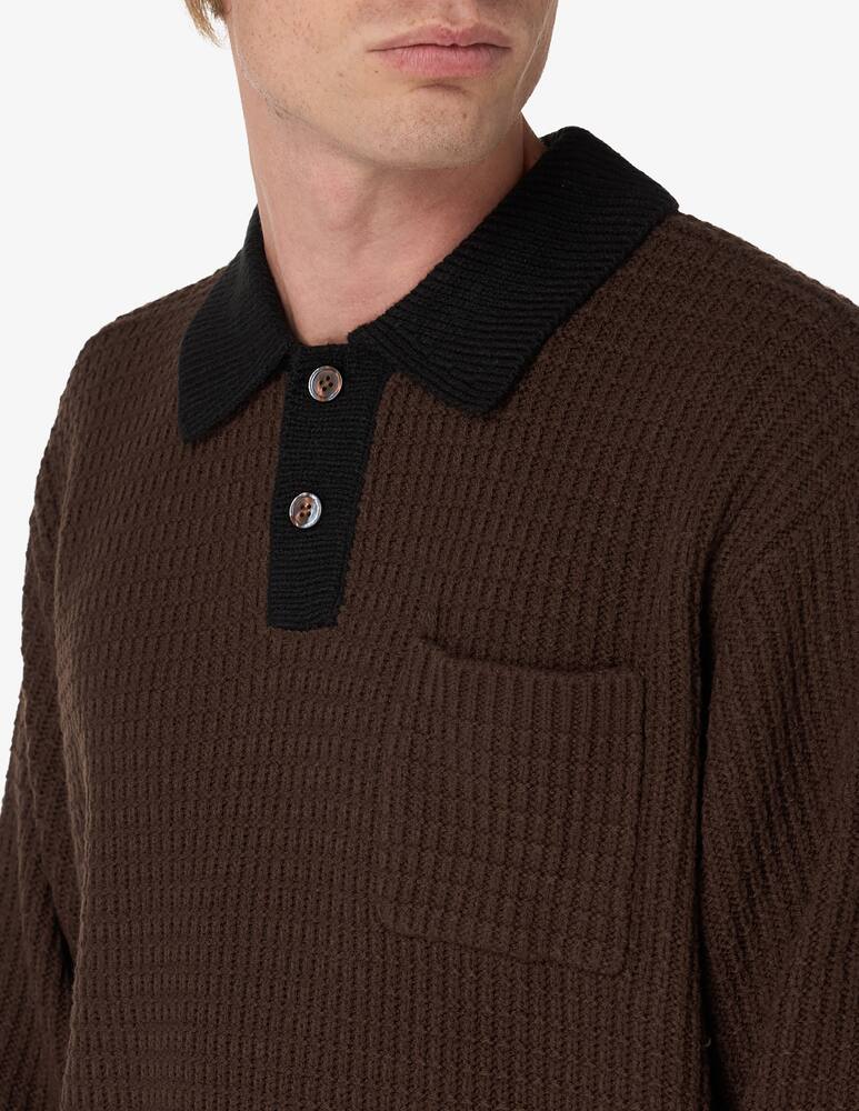 Obey Danny long sleeves polo t-shirt - picture 4 Obey Danny long sleeves polo t-shirt - picture 4