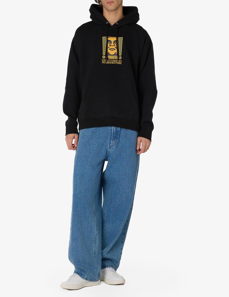 rinascente Obey Exclamation graphic hoodie