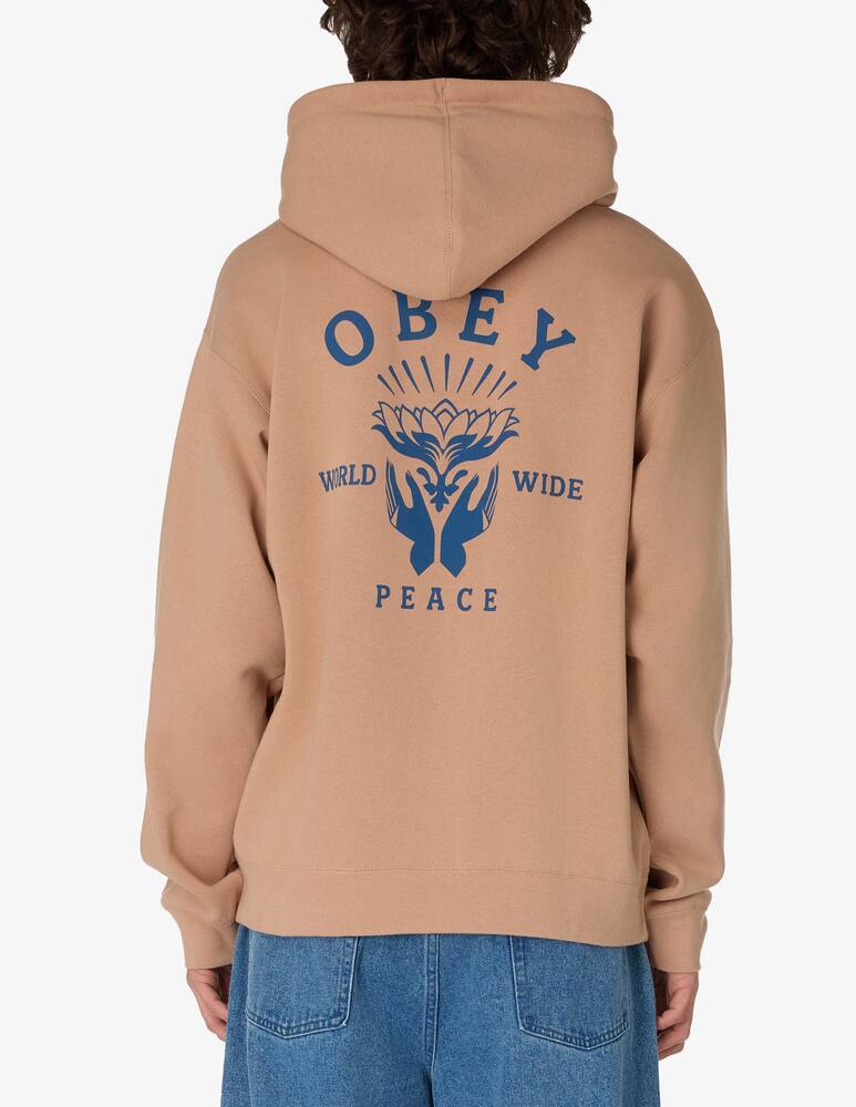 rinascente Obey Hoodie lotus with hands