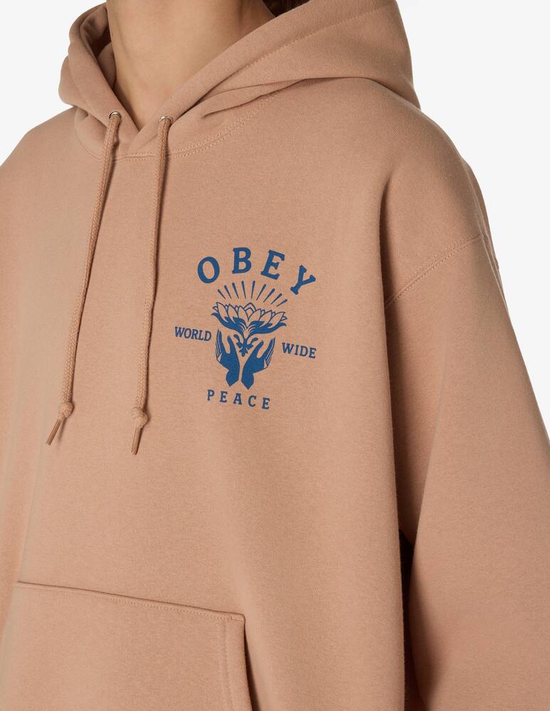rinascente Obey Hoodie lotus with hands