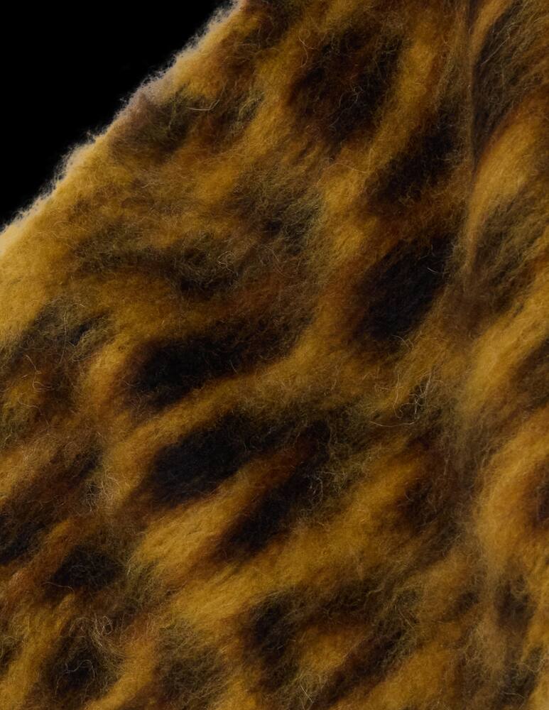 rinascente Obey Leopard print scarf