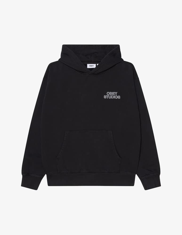 Obey Felpa cappuccio Obey Studios - immagine 1 Obey Felpa cappuccio Obey Studios - immagine 1