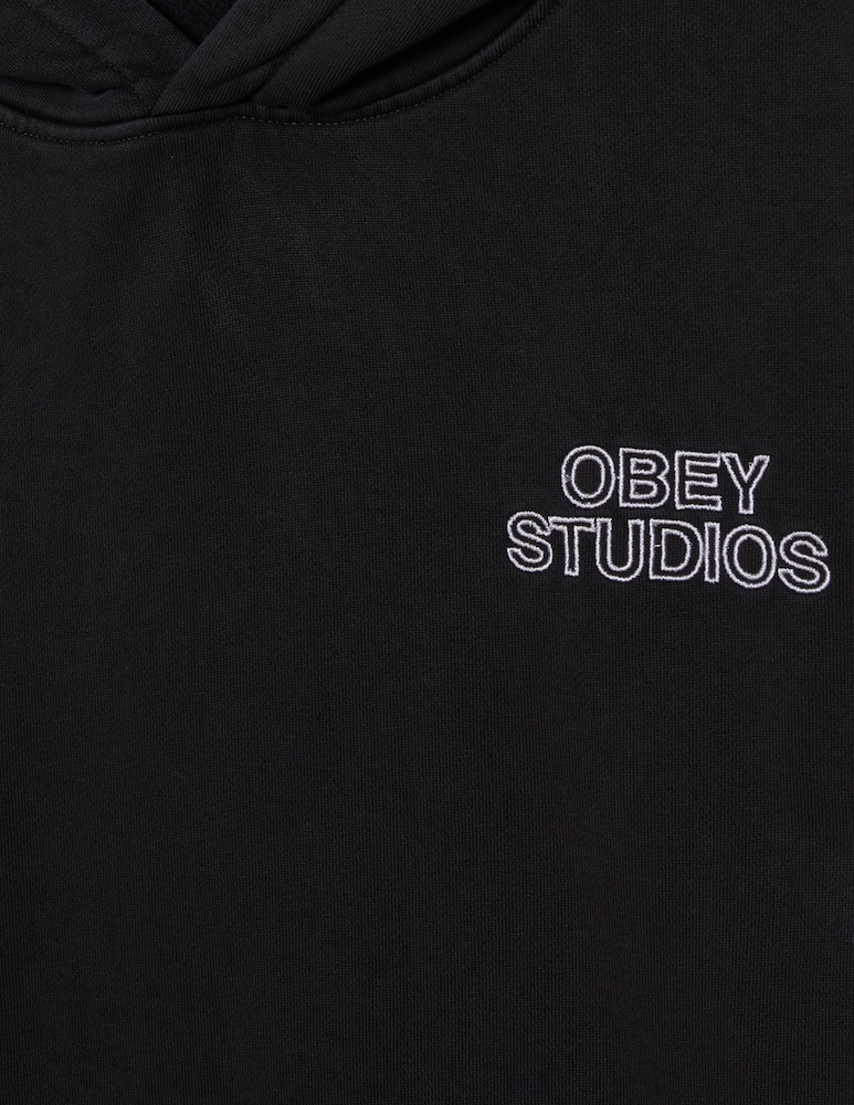 Obey Felpa cappuccio Obey Studios - immagine 2 Obey Felpa cappuccio Obey Studios - immagine 2