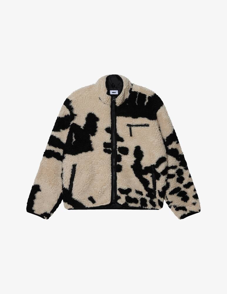 Obey Giacca sherpa Shaggy - immagine 1 Obey Giacca sherpa Shaggy - immagine 1