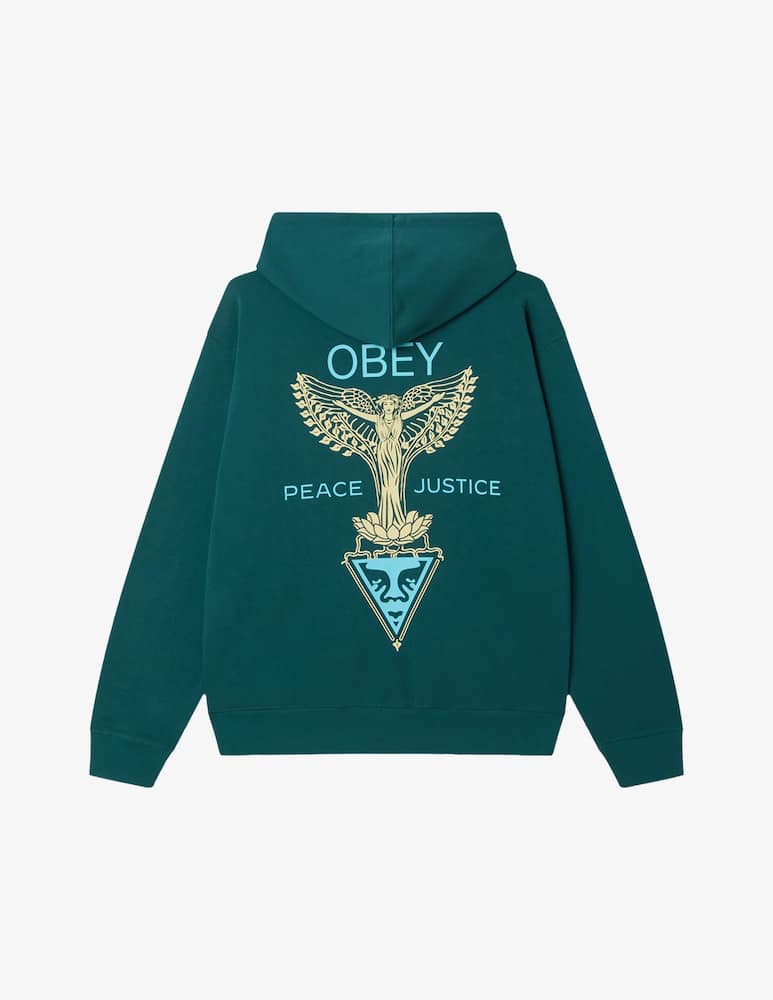 Obey Felpa cappuccio Nouveau Angel - immagine 2