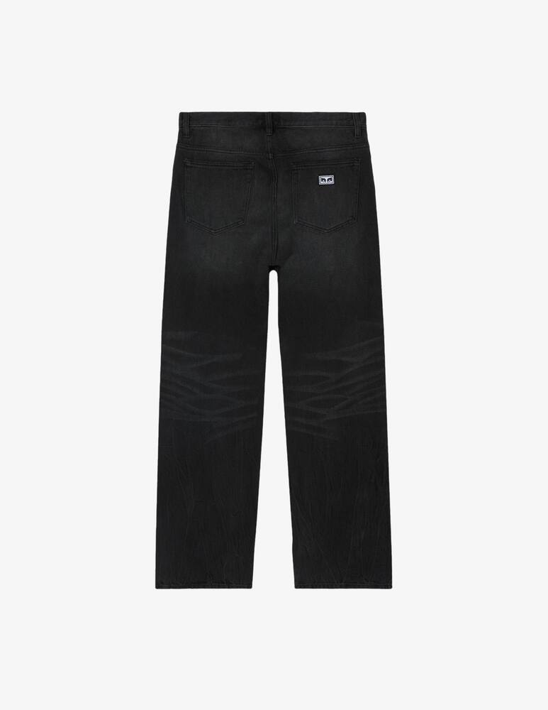rinascente Obey Boxcar straight leg denim trousers