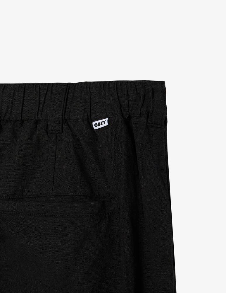 rinascente Obey Pantaloni Foster con pinces in lino