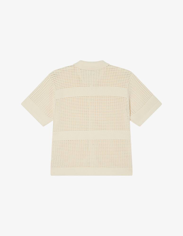Obey Camicia maglia traforata Zach - immagine 2 Obey Camicia maglia traforata Zach - immagine 2