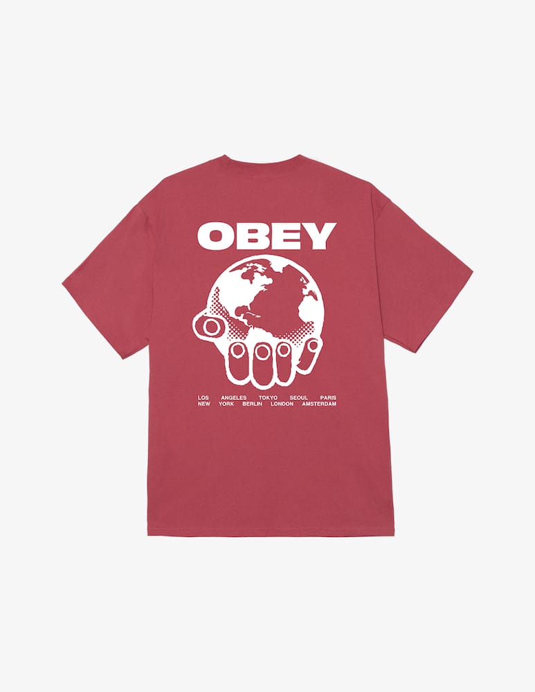Obey T-shirt helping hand - immagine 2