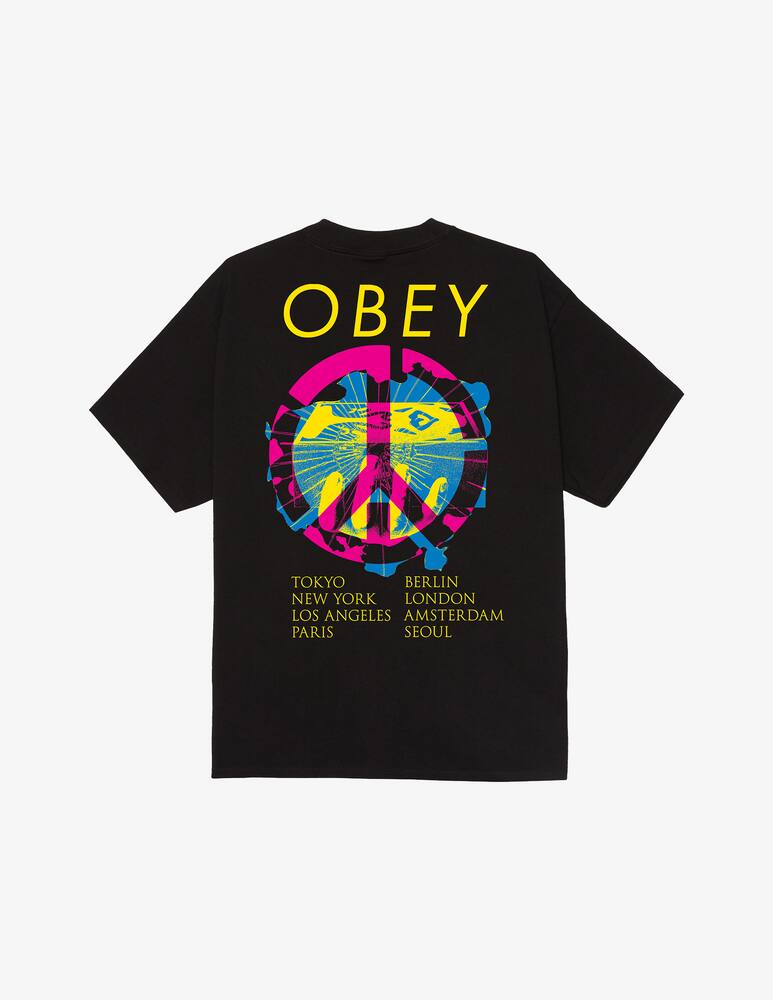 rinascente Obey T-shirt con stampa Peace Brick