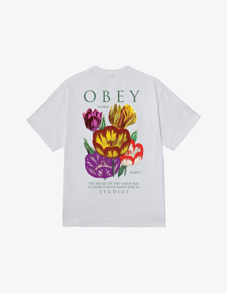 rinascente Obey T-shirt con stampa Flores Robus