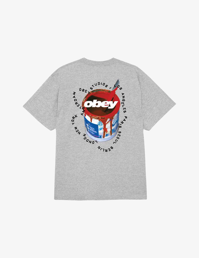 rinascente Obey T-shirt con stampa Real Spill