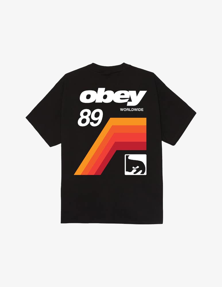 rinascente Obey T-shirt con stampa VHS