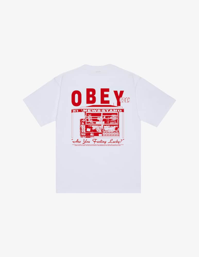Obey T-shirt con stampa Newstand - immagine 2