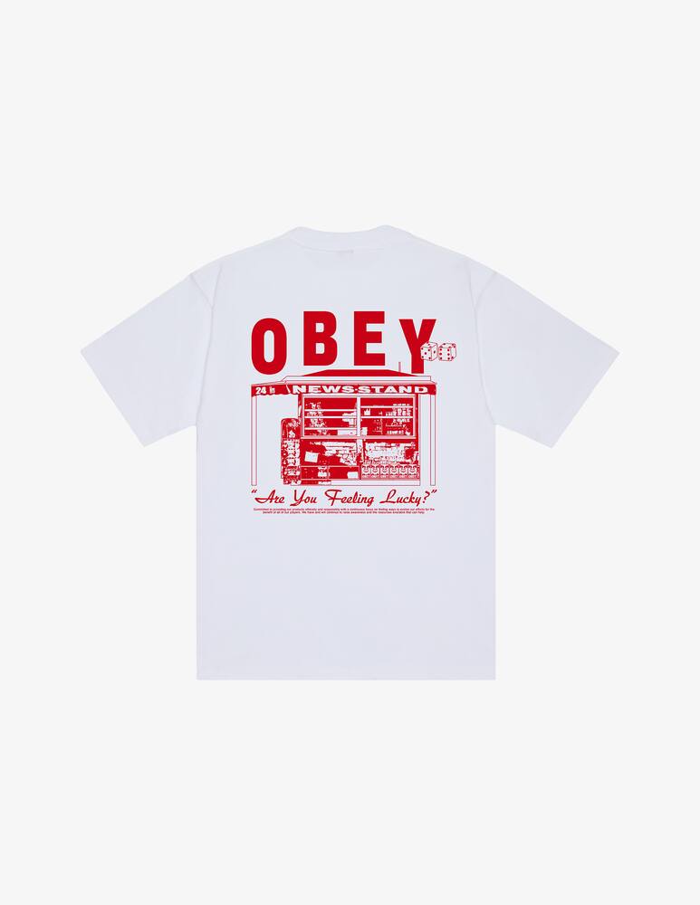 rinascente Obey T-shirt con stampa Newstand