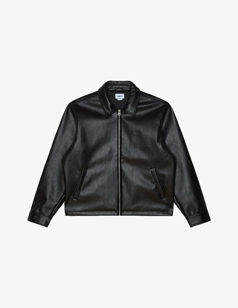 rinascente Obey Workman faux leather jacket
