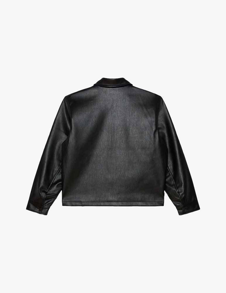 rinascente Obey Workman faux leather jacket