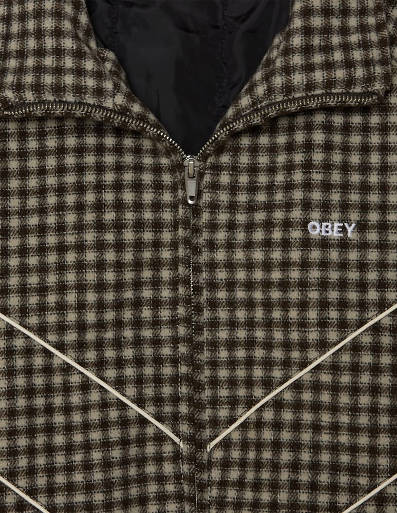 rinascente Obey Obey checked training jacket