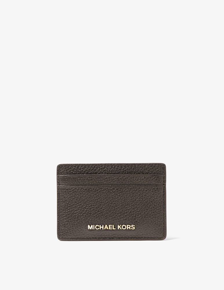 Michael Michael Kors Portacarte in pelle martellata - immagine 1 Michael Michael Kors Portacarte in pelle martellata - immagine 1