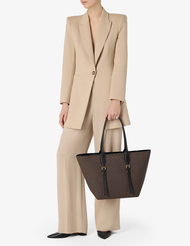 rinascente Michael Michael Kors Moore logo buckle tote bag