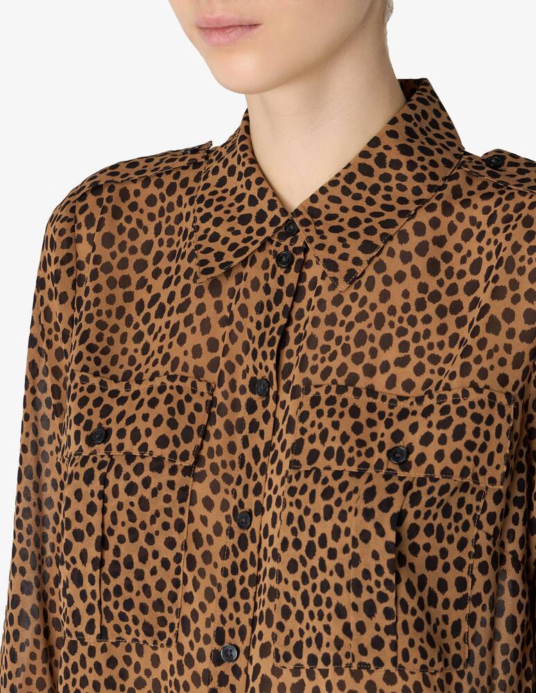 rinascente Michael Michael Kors Camicia animalier Cheetah