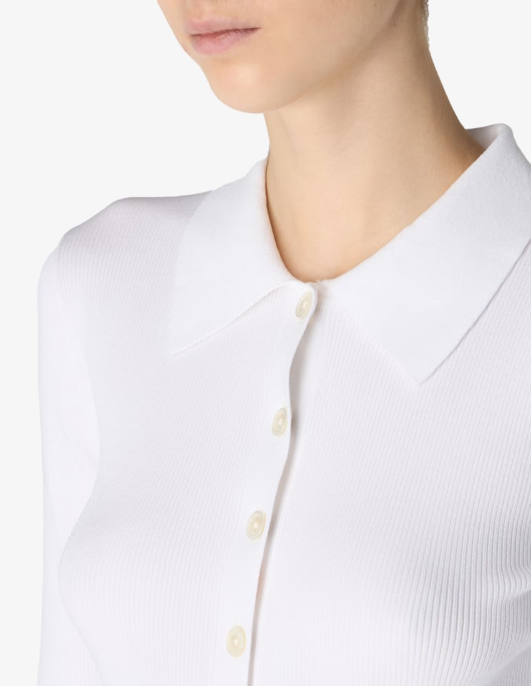 rinascente Michael Michael Kors Fitted ribbed button-up