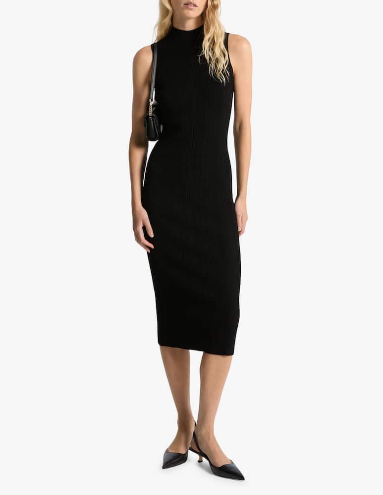 Michael Michael Kors Ribbed mock neck midi dress - picture 1 Michael Michael Kors Ribbed mock neck midi dress - picture 1