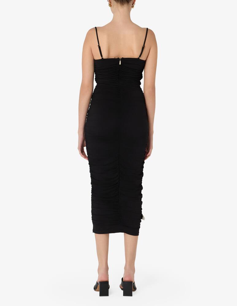 rinascente Michael Michael Kors Ruched fitted midi dress