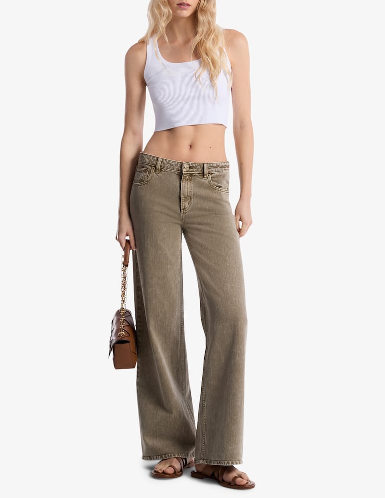 Michael Michael Kors Jeans a gamba larga - immagine 2 Michael Michael Kors Jeans a gamba larga - immagine 2
