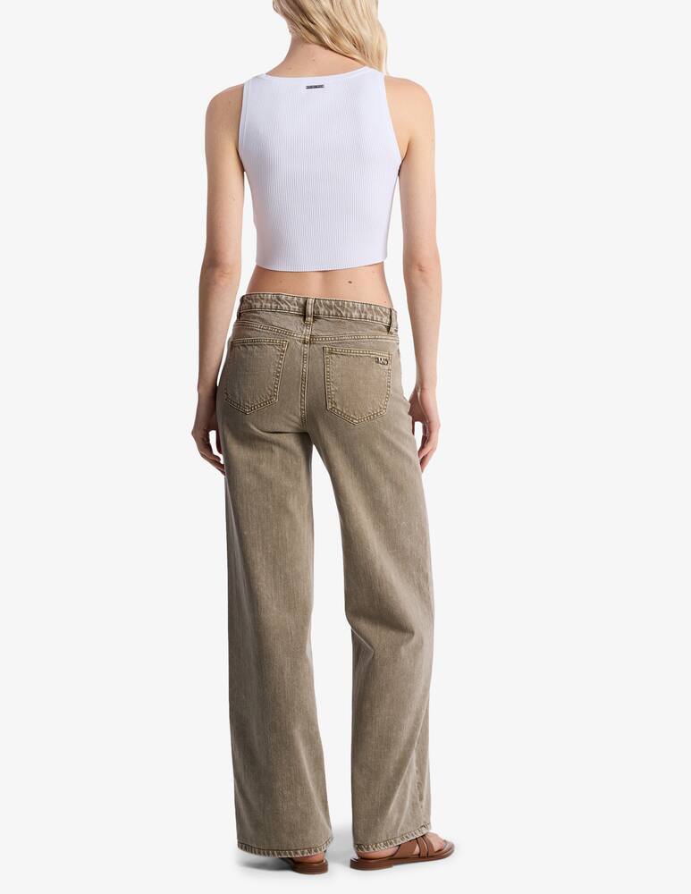 Michael Michael Kors Jeans a gamba larga - immagine 3 Michael Michael Kors Jeans a gamba larga - immagine 3