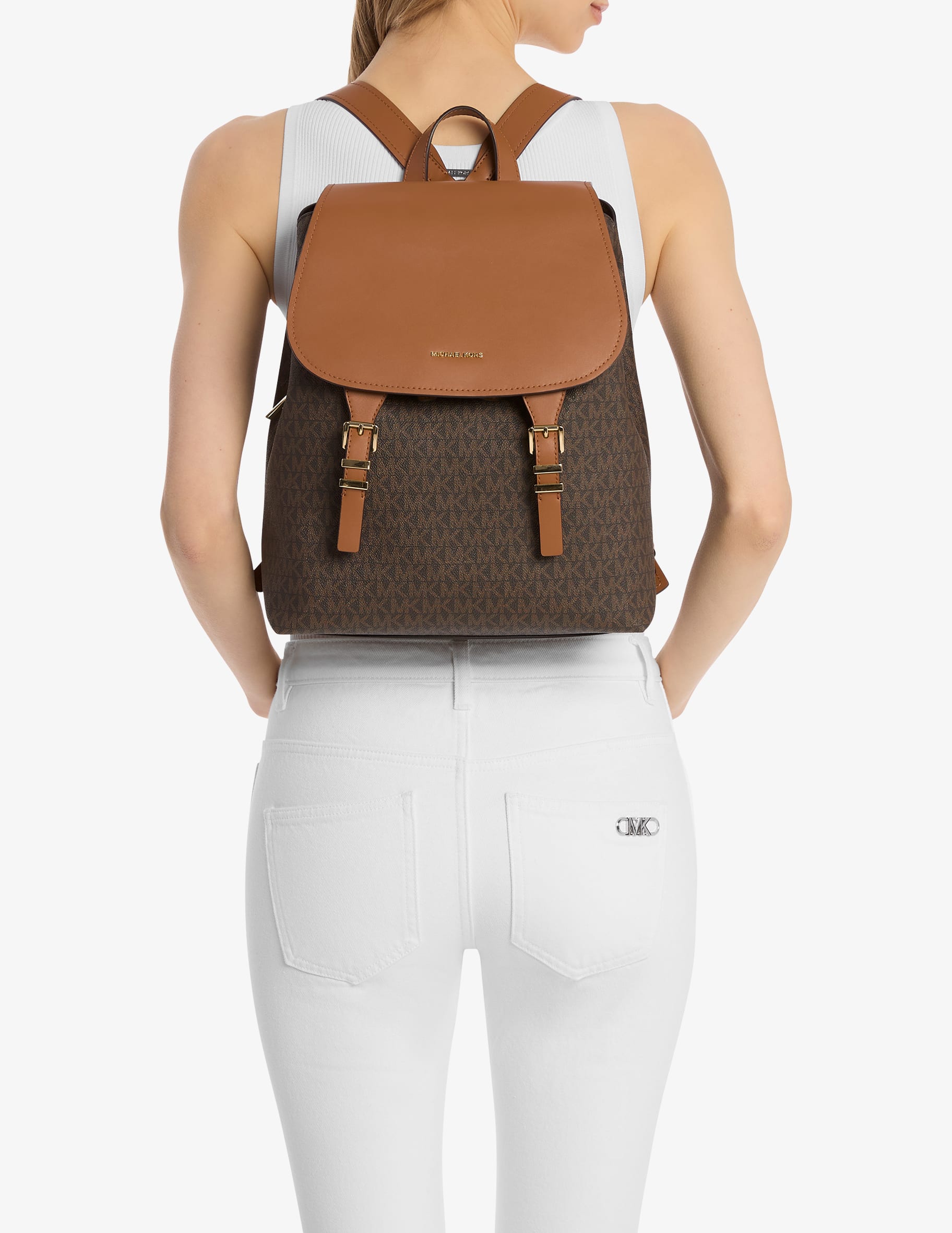 バックパック・リュック Michael Michael Kors MEDIUM QUINN BACKPACK Quinn Medium Faux Fur Backpack | Michael Kors [CY]