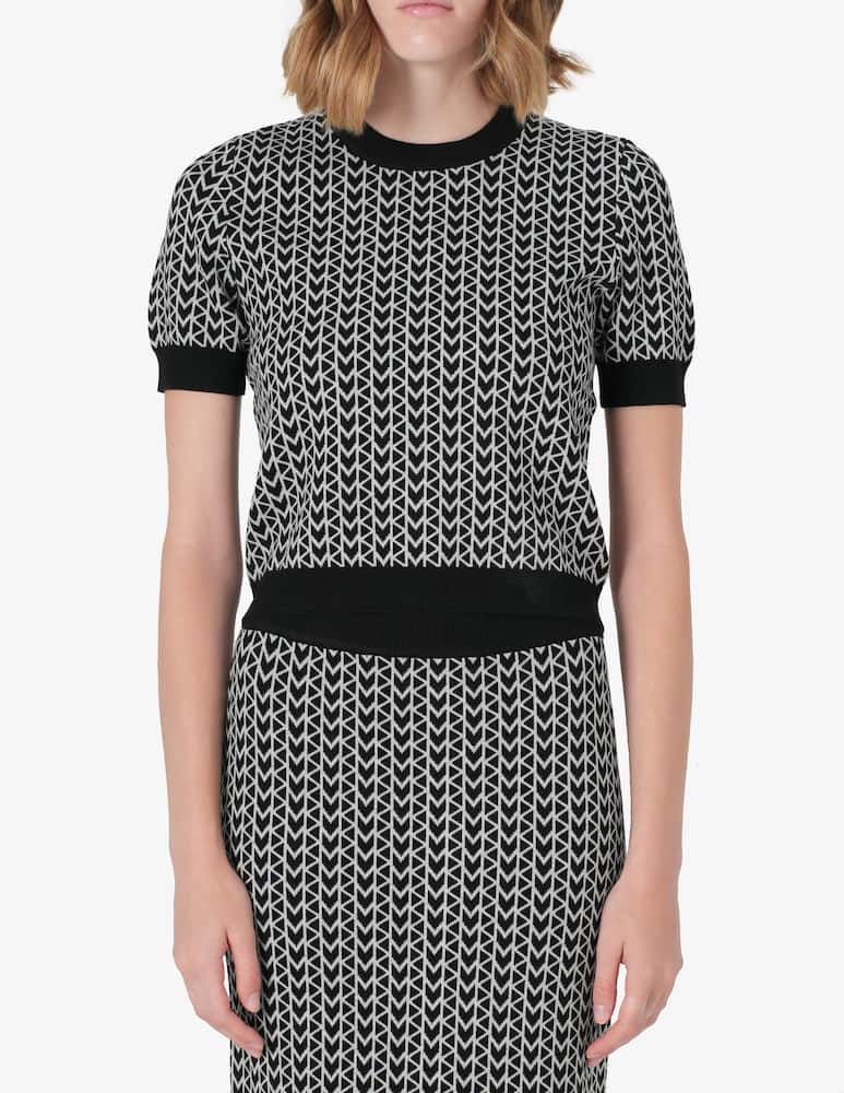 rinascente Michael Michael Kors Jacquard short sleeve top