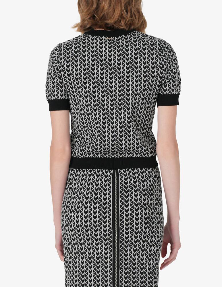 rinascente Michael Michael Kors Jacquard short sleeve top