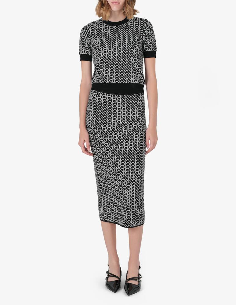 rinascente Michael Michael Kors Jacquard midi skirt