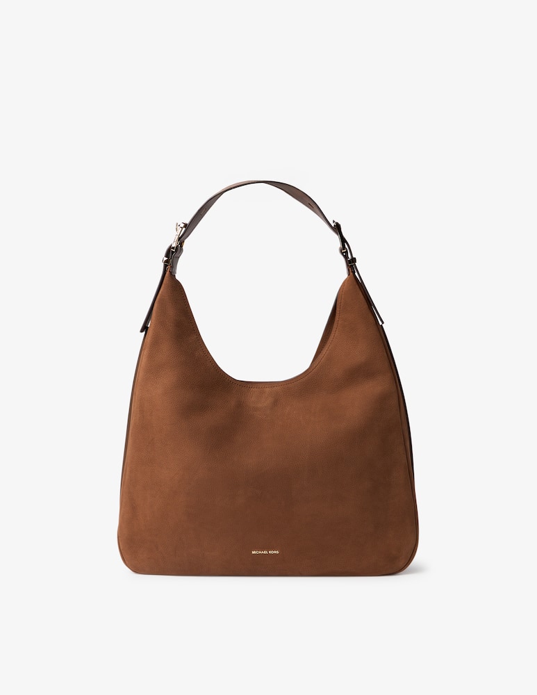 rinascente Michael Michael Kors Nolita L suede hobo bag
