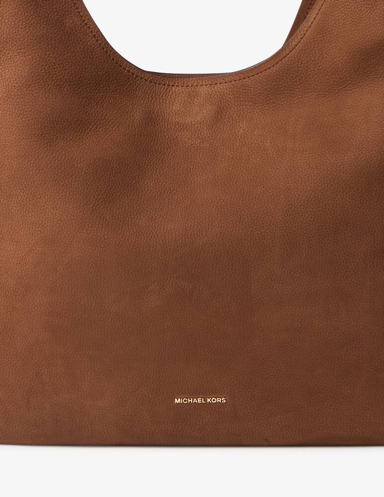 rinascente Michael Michael Kors Nolita L suede hobo bag