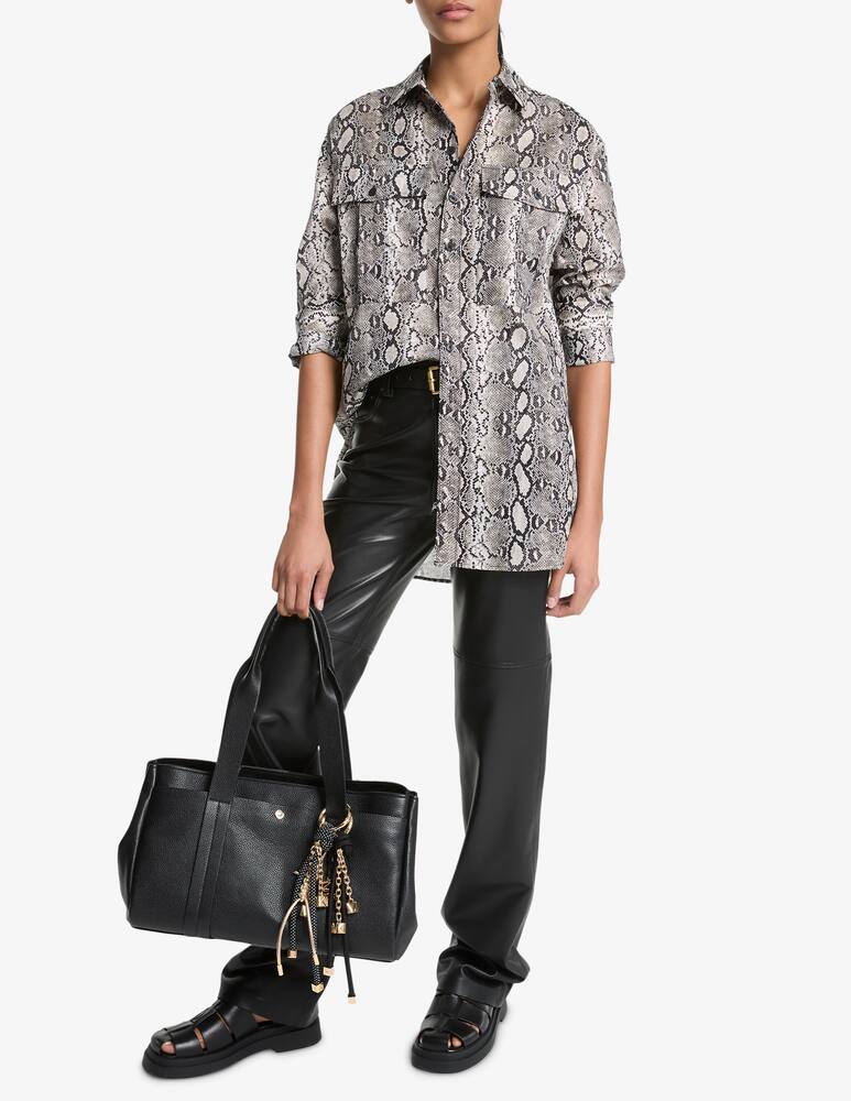 rinascente Michael Michael Kors Camicia oversize stampa pitonata