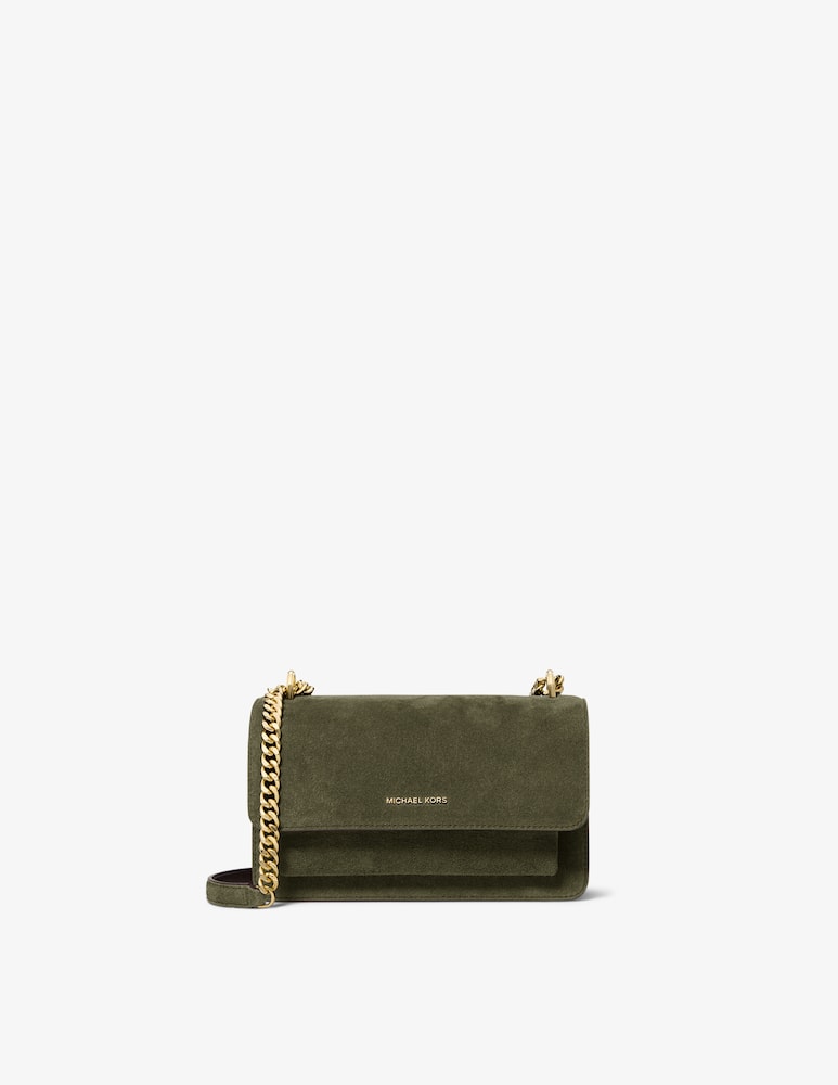 rinascente Michael Michael Kors Claire suede shoulder bag