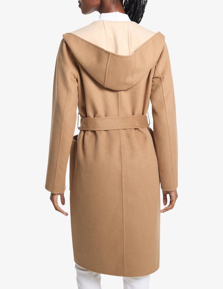 rinascente Michael Michael Kors Hooded wool wrap coat
