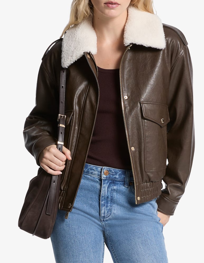 rinascente Michael Michael Kors Giacca shearling sintetico