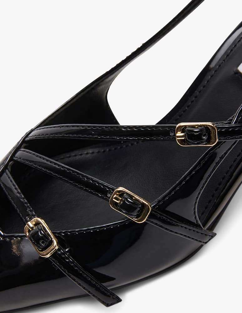 rinascente Steve Madden Slingback con fibbie multiple