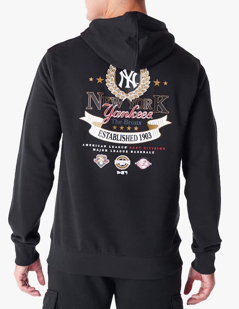 New Era Felpa con cappuccio badge graphic ny yankees - immagine 2 New Era Felpa con cappuccio badge graphic ny yankees - immagine 2