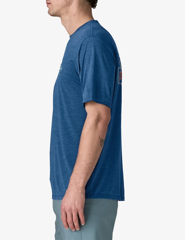 rinascente Patagonia Great waves logo t-shirt