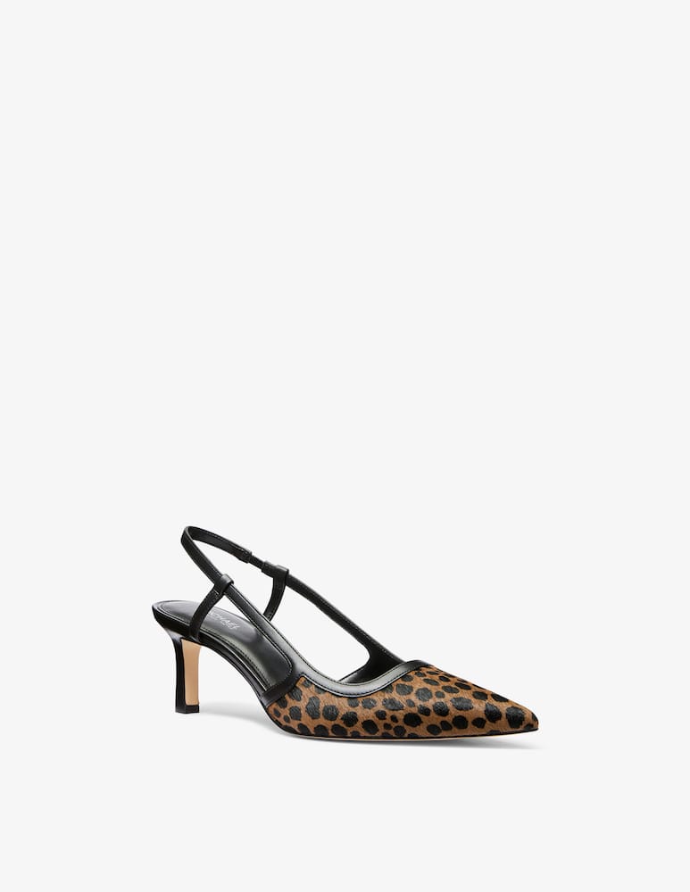 Michael Michael Kors Slingback leopardato Alora - immagine 2 Michael Michael Kors Slingback leopardato Alora - immagine 2