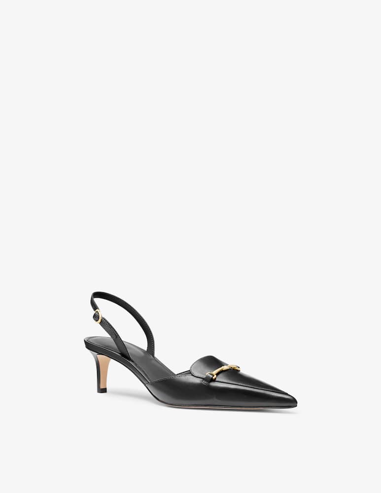 Michael Michael Kors Scarpa slingback con logo Lena - immagine 2 Michael Michael Kors Scarpa slingback con logo Lena - immagine 2