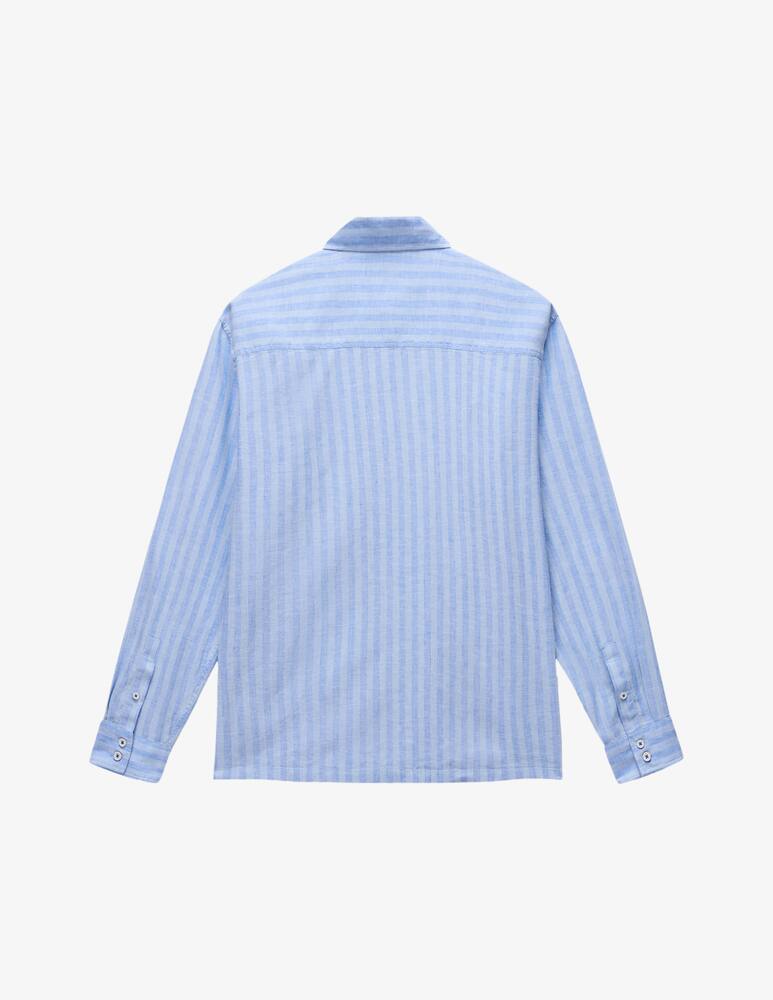 rinascente Napapijri Striped linen-blend shirt