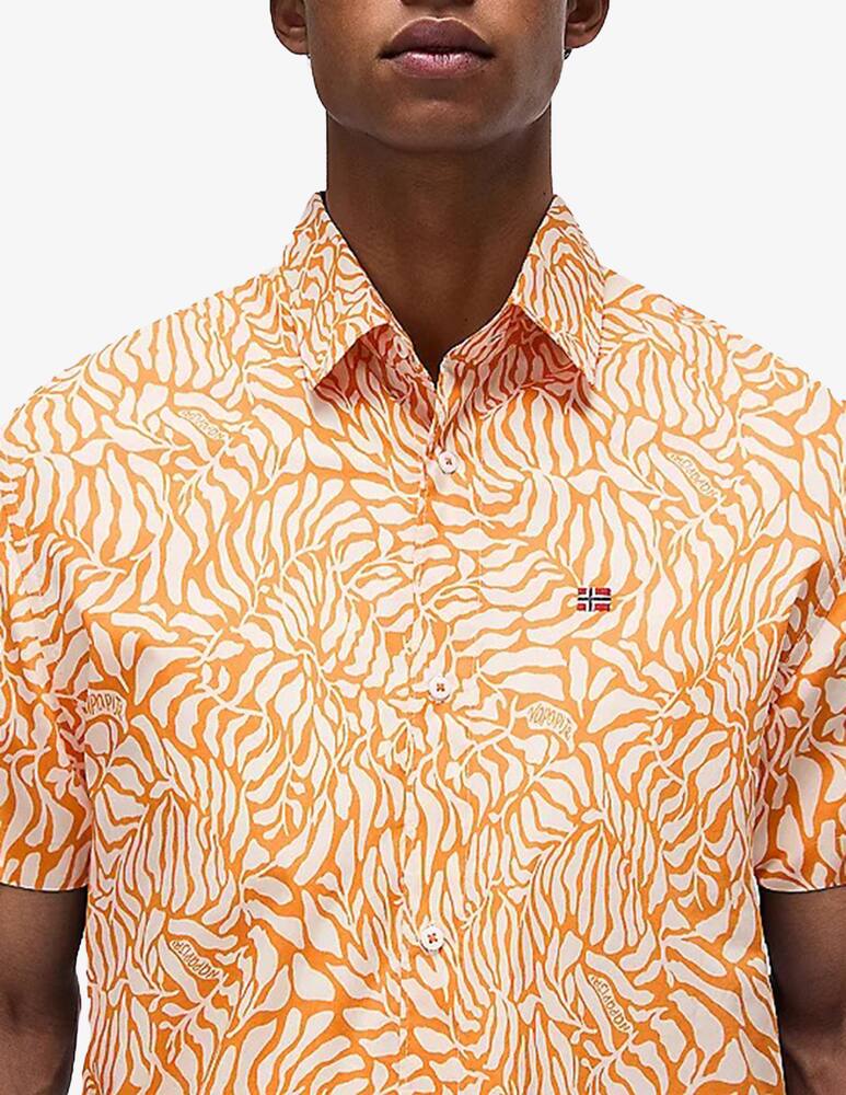 rinascente Napapijri Summer checkerboard shirt