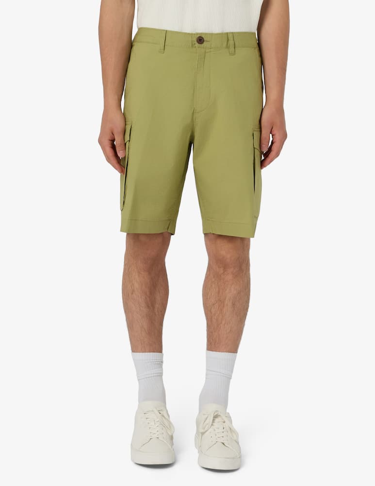 rinascente Timberland Poplin cargo bermuda shorts