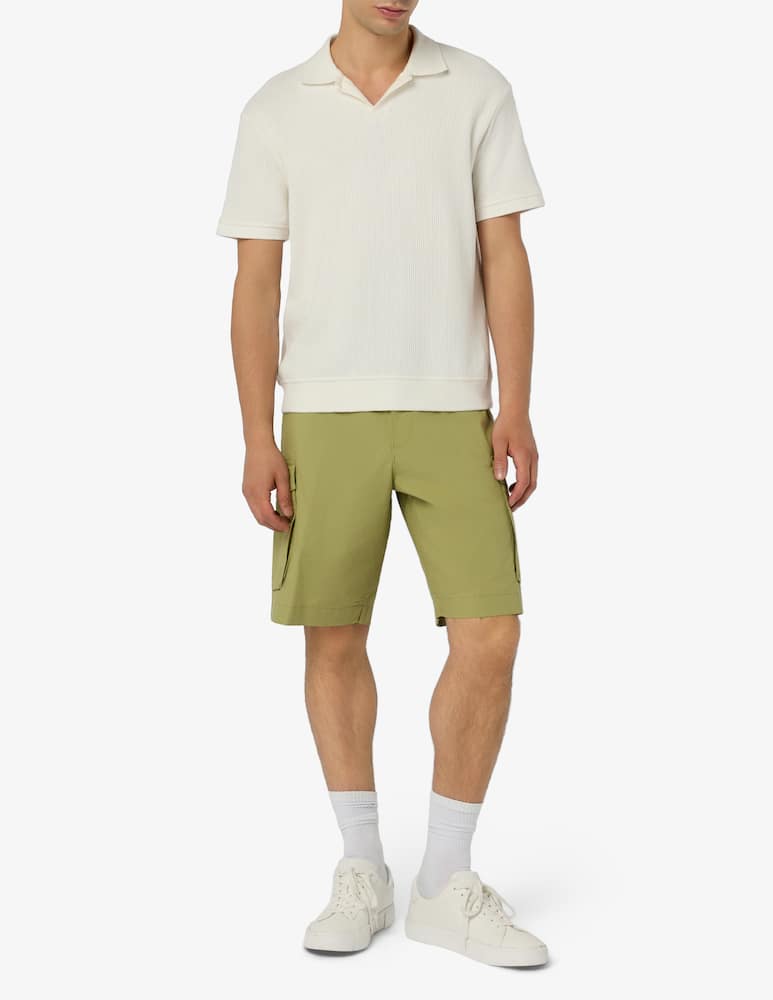 rinascente Timberland Poplin cargo bermuda shorts